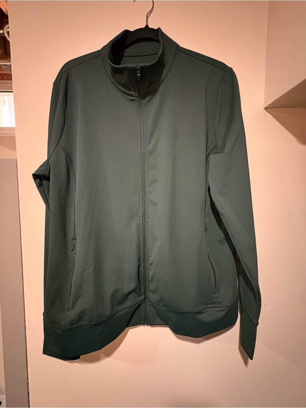 NWOT Lole Women's Full-Zip Performance Jacket in Forest Green
